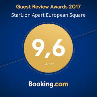 Апартаменты StarLion Apart European Square Киев Апартаменты Делюкс с 1 спальней-2